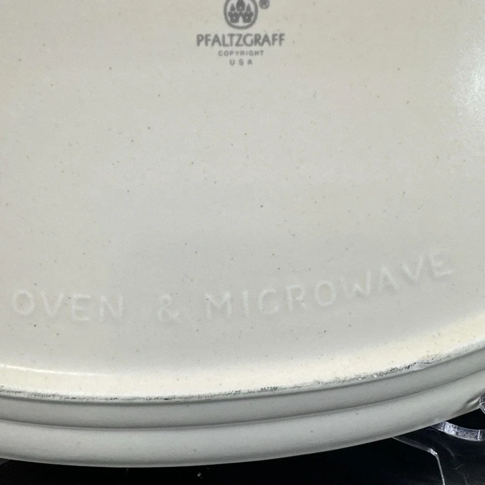 Pfaltzgraff Remembrance Oval Serving Platter 14.6